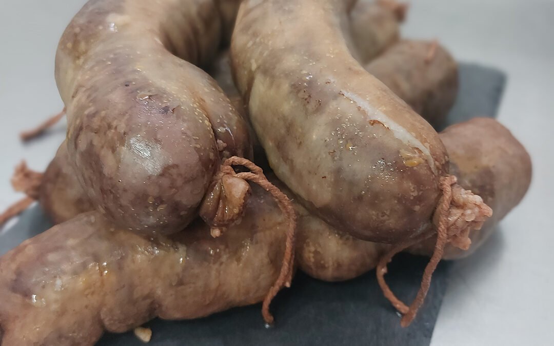 Morcilla con tripa de cerdo